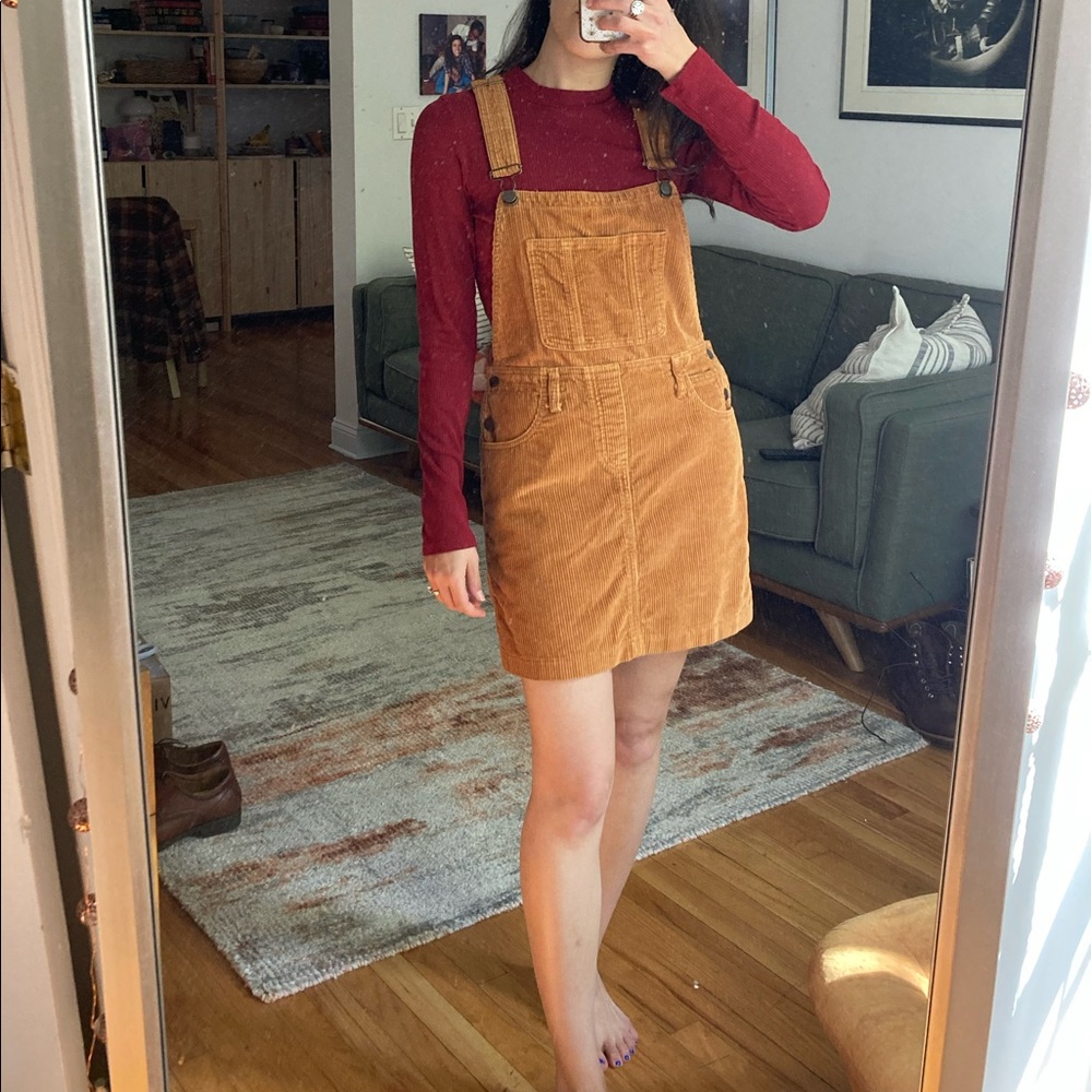 Old school AMERICAN APPAREL overall dress
